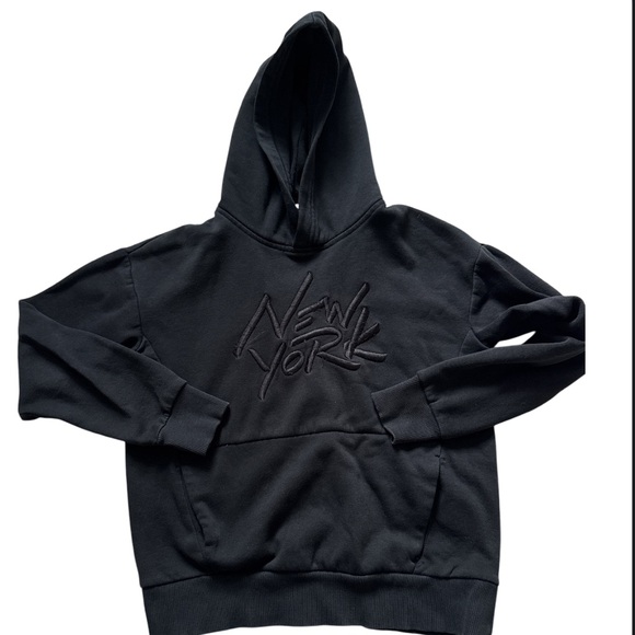 H&M Other - Black “New York” Hoodie -Boys size 10/12